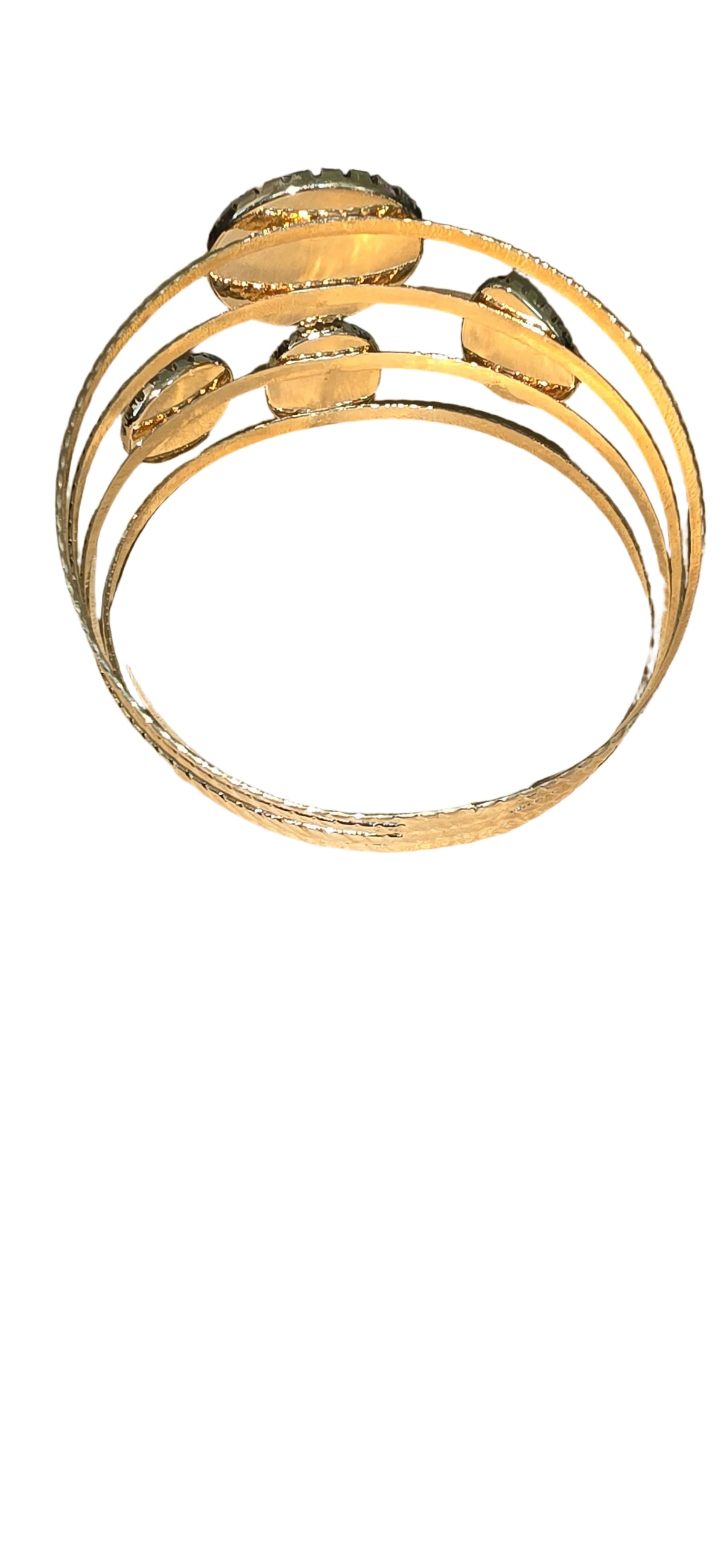 Luxe Solid Cuff Bracelet: Lavender