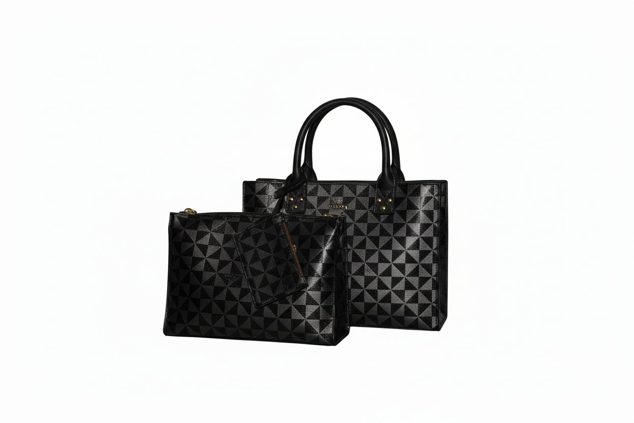 3-IN-1 Satchel & Messenger + Coin Purse Set