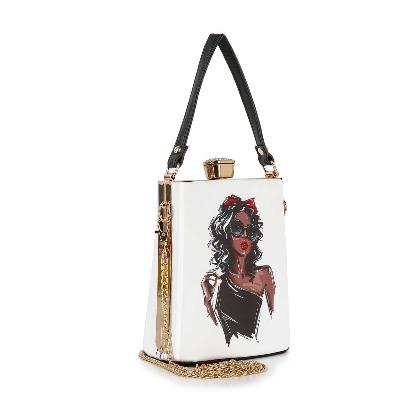 Sista Girl Art Print Small Hand Tote