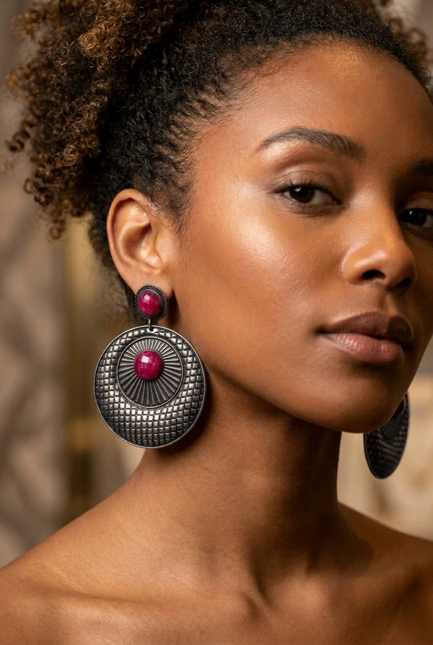 Boho-Chic Dangle Earrings