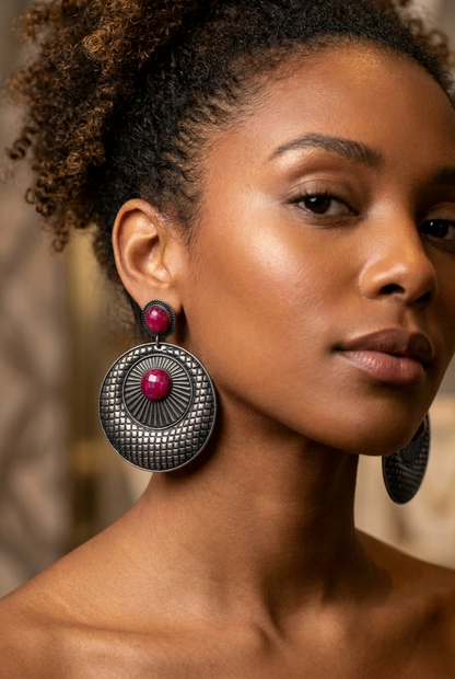Boho-Chic Dangle Earrings