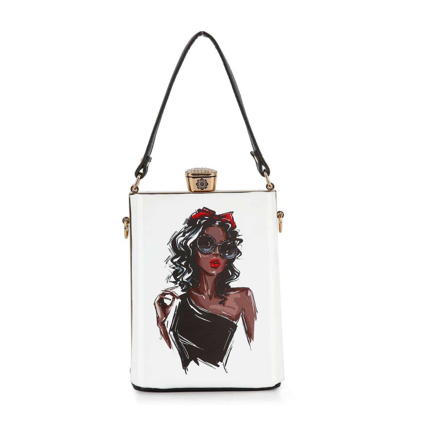Sista Girl Art Print Small Hand Tote