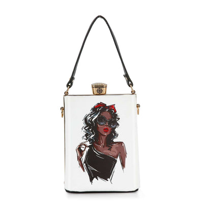 Sista Girl Art Print Small Hand Tote