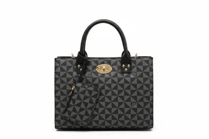 3-IN-1 Satchel & Messenger + Coin Purse Set