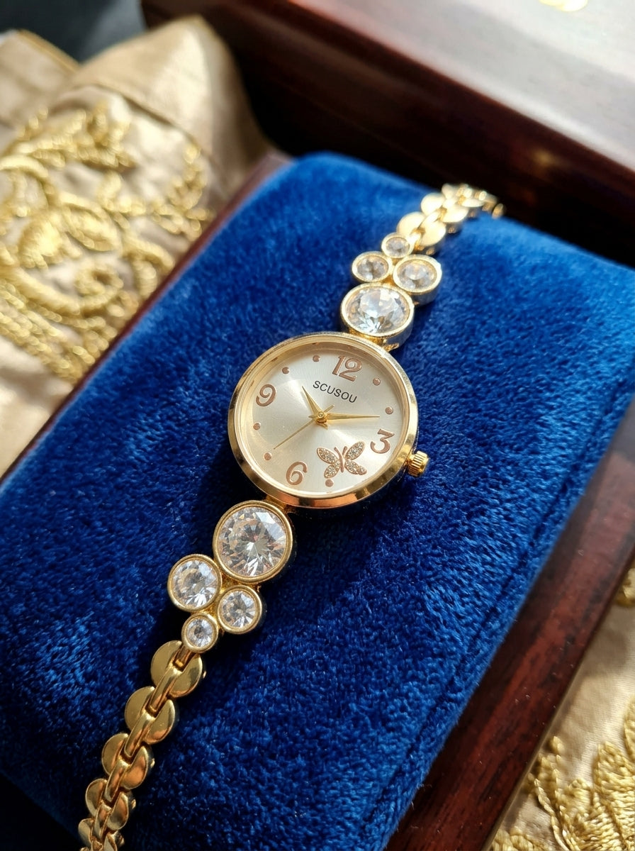 The Golden Hour Butterfly Watch