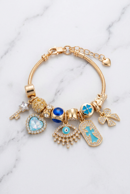 The Celestial Protection Charm Bracelet