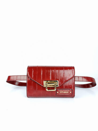 Linda Belt Bag in sleek design dedicated to legacy – signature cross-body women handbags.”