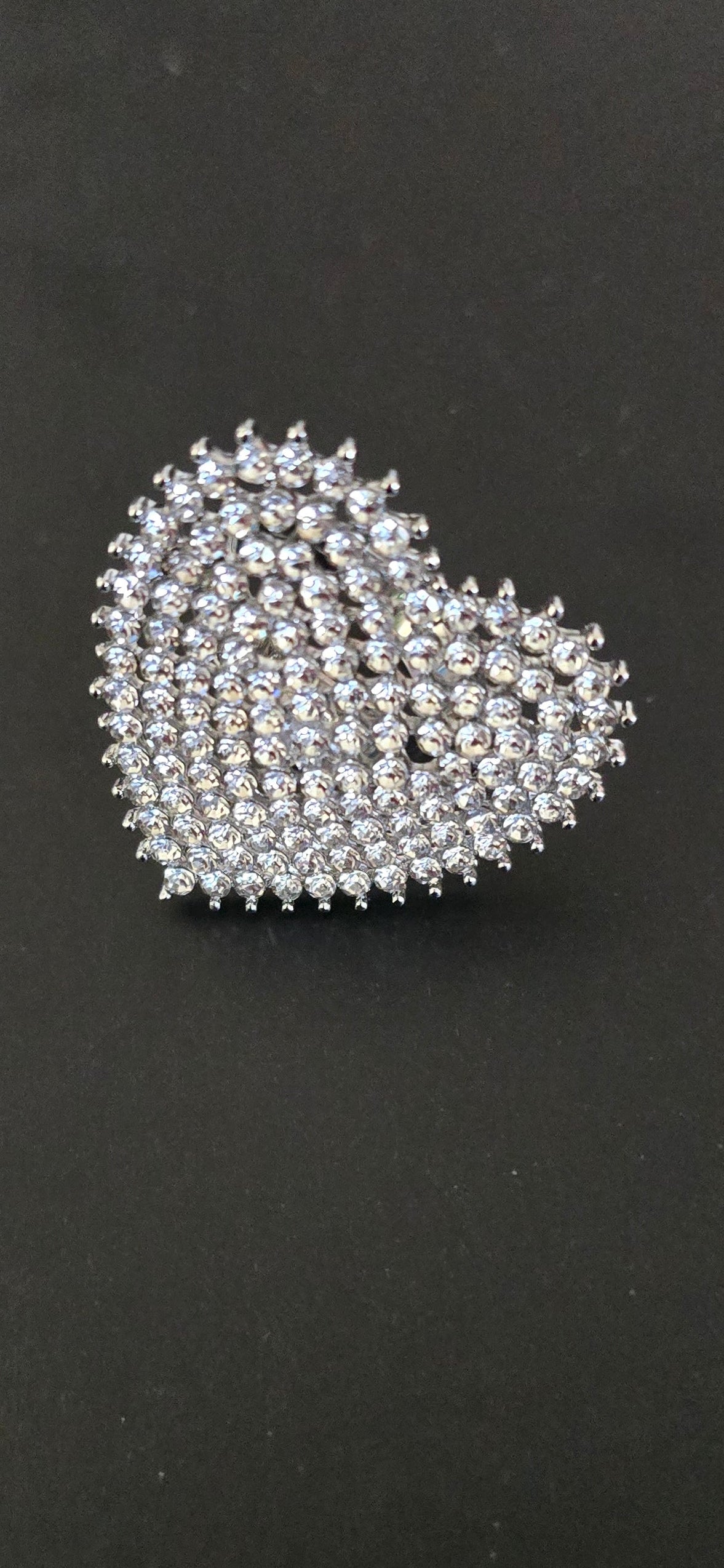 The Empress Heart Cocktail Ring