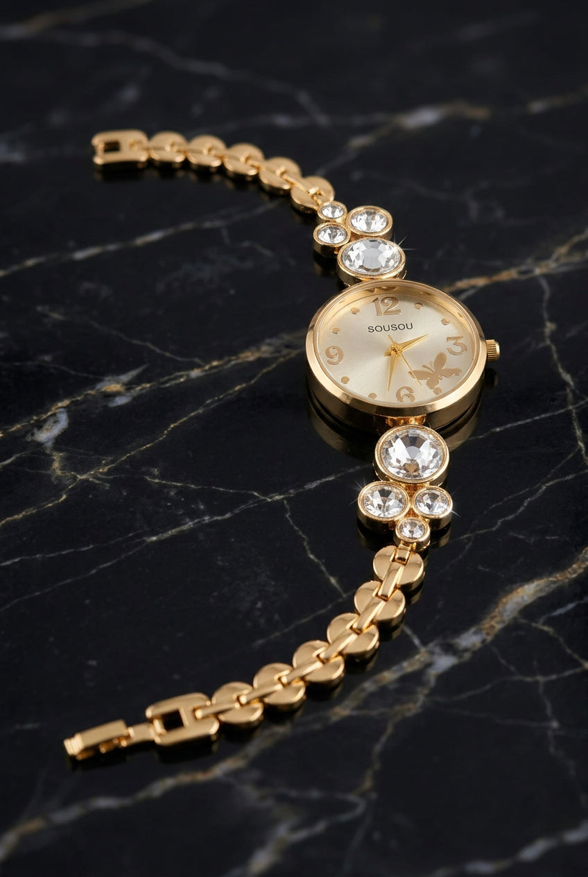 The Golden Hour Butterfly Watch
