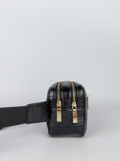 Tutts Mccoy Elsie Croc Fannie Pack stylish cross-body women handbags.