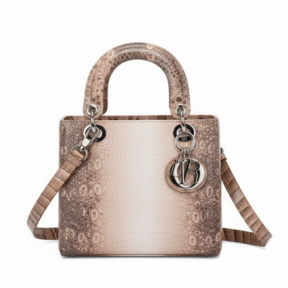 Ms. Tie-Dye – Vibrant CrossBody/Satchel Women bag - Brown