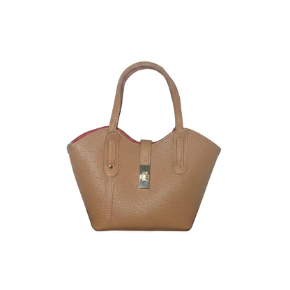 TUTTS MCCOY

Leather small carrier Bag - Brown